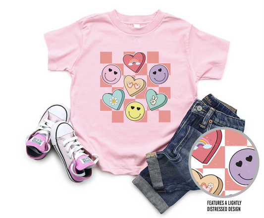 Candy Hearts Tee | Minis