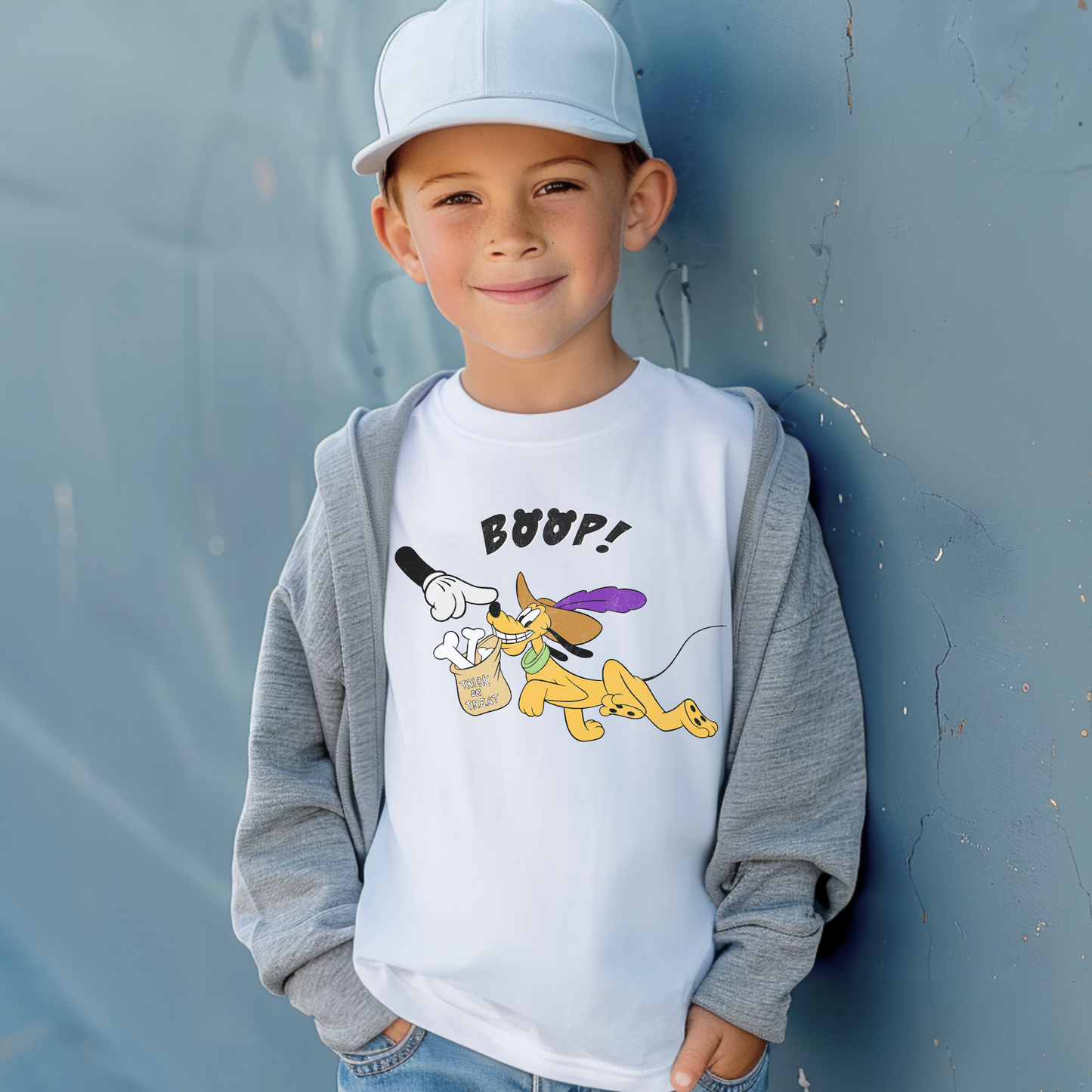 Pluto Mickey Boop Tee | Minis