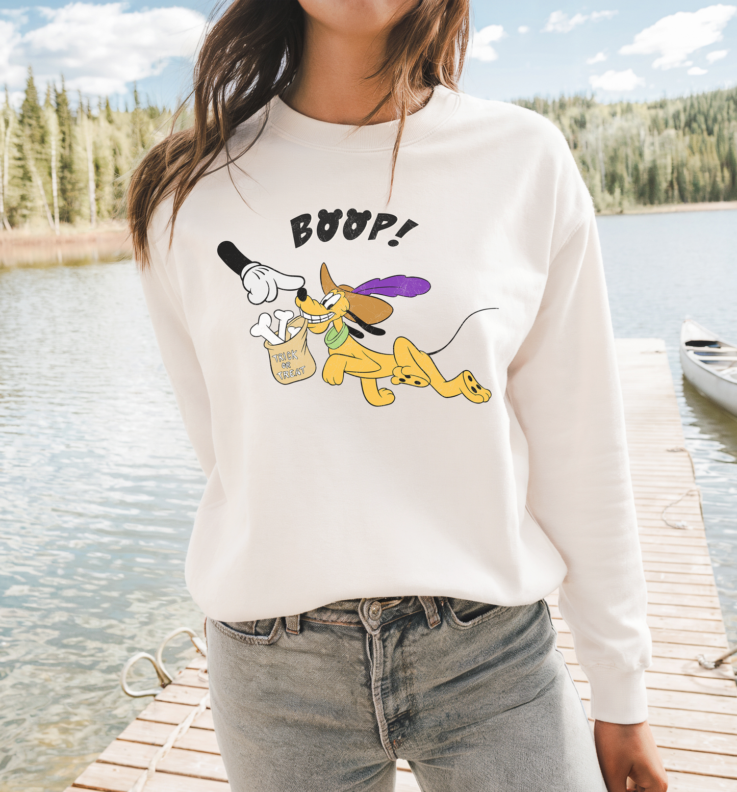 Pluto Mickey Boop Sweatshirt
