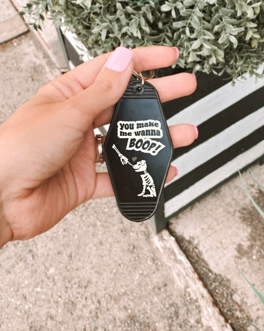 Boop! Motel Keychains