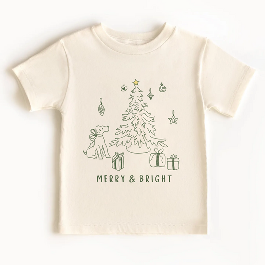Merry & Bright Tee | Minis