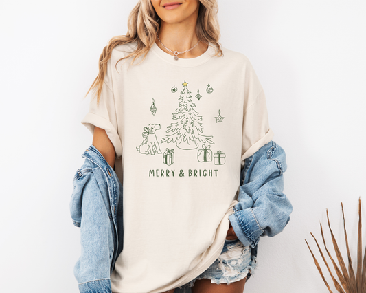 Merry & Bright Tee