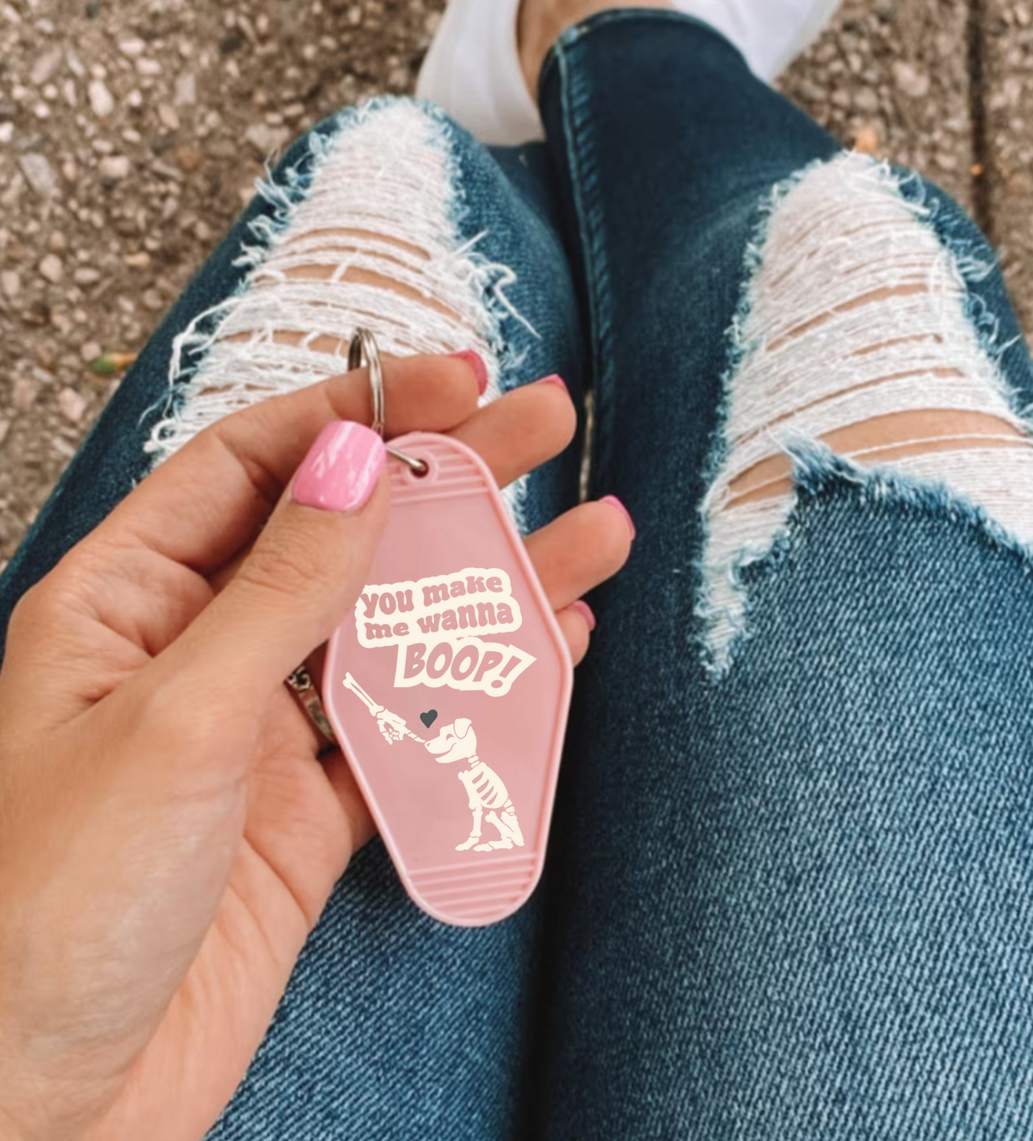 Boop! Motel Keychains