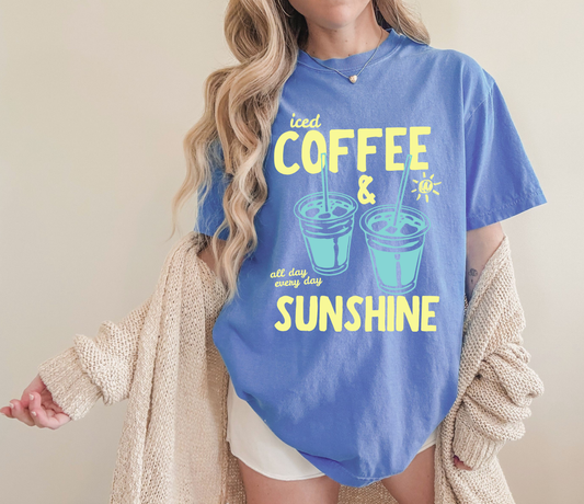 Iced Coffee & Sunshine Tee
