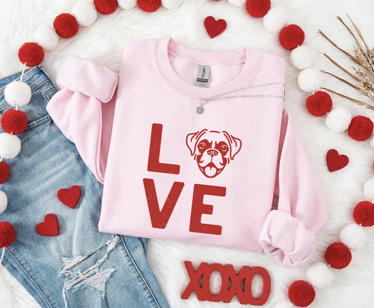Dog Breed Love Sweatshirts