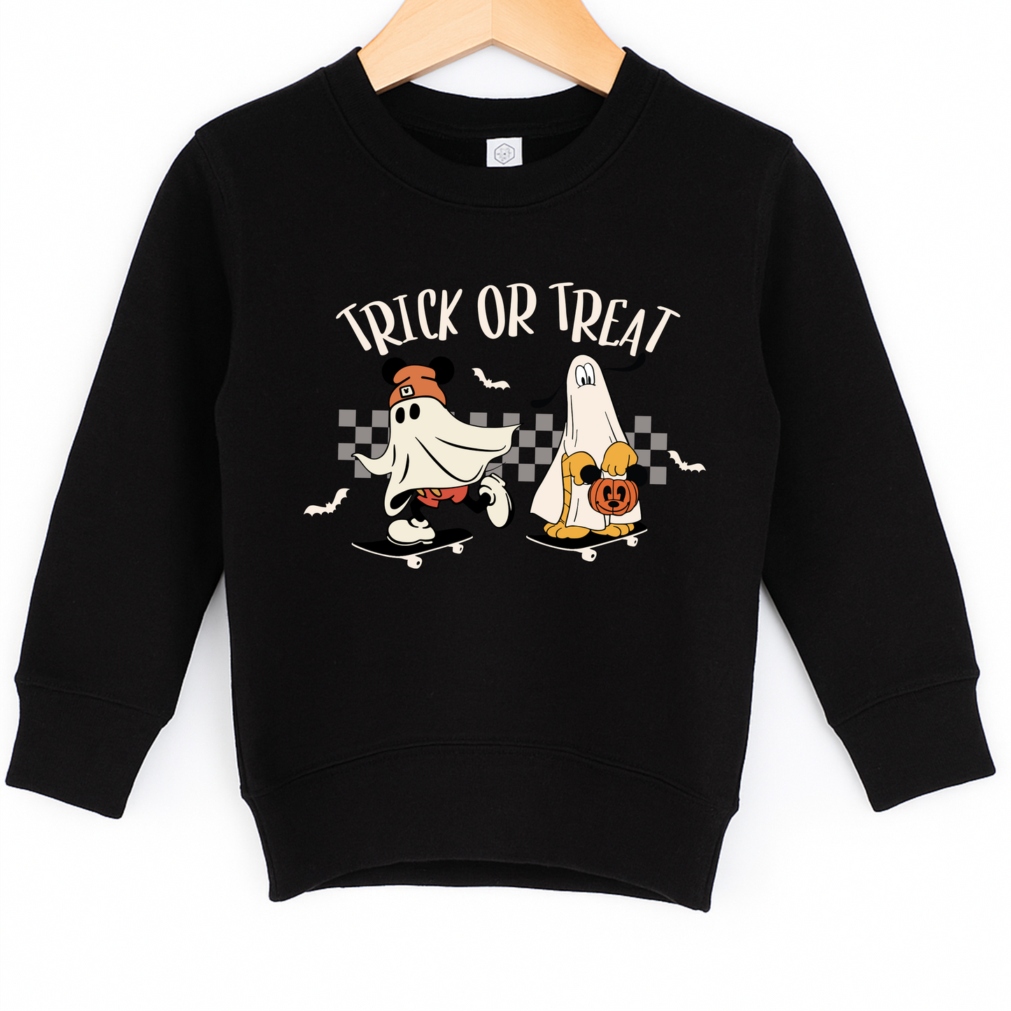 Skateboard Mickey Sweatshirt | Minis