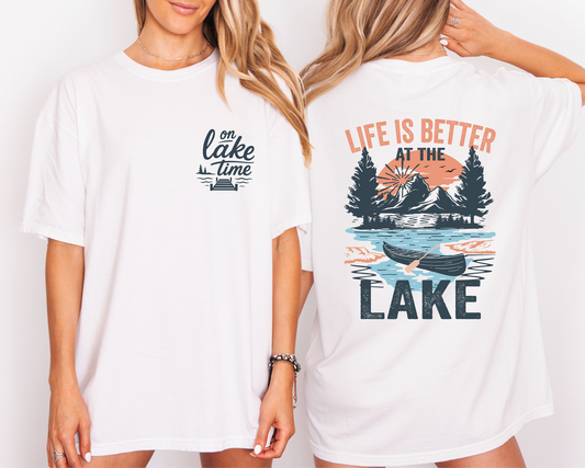 On Lake Time Tee