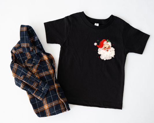 Vintage Red Santa Tee | Minis