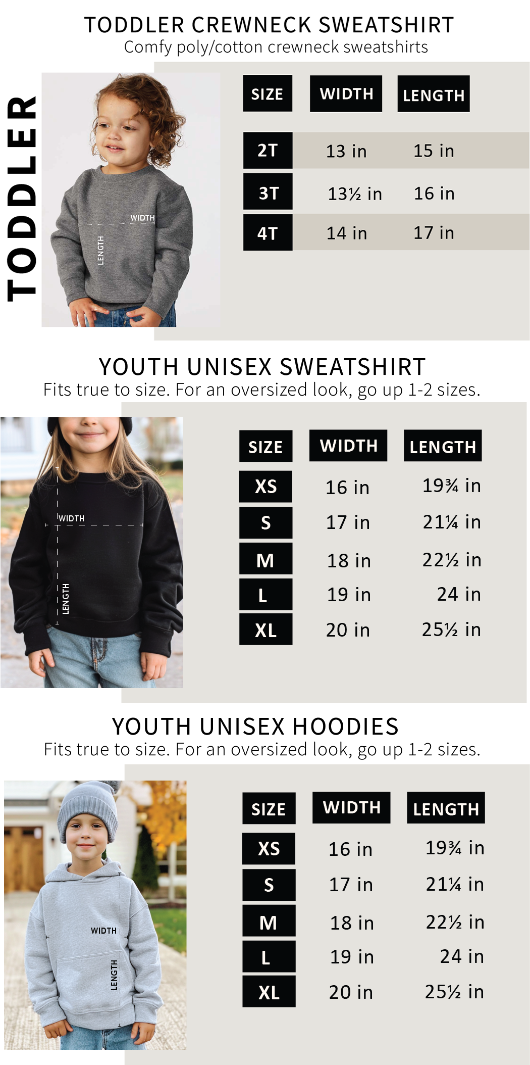 Just a Girl Youth Sweatshirt | Minis