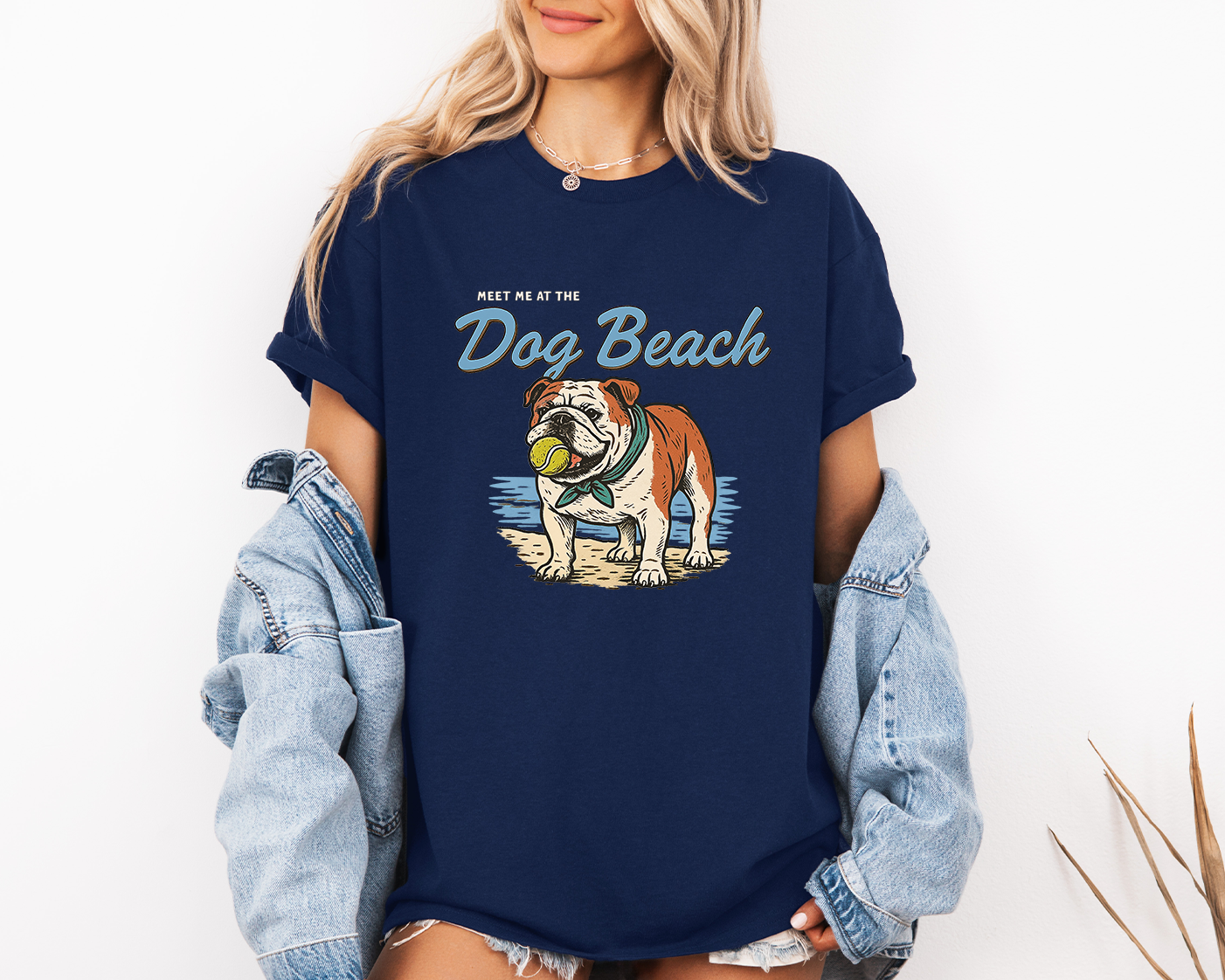 Meet Me at the Dog Beach Tee