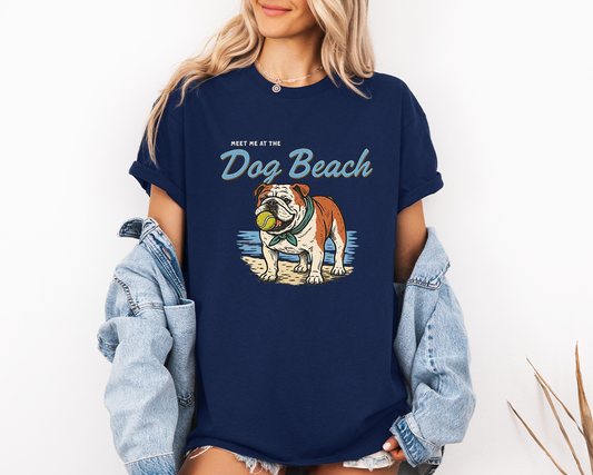 Meet Me at the Dog Beach Tee