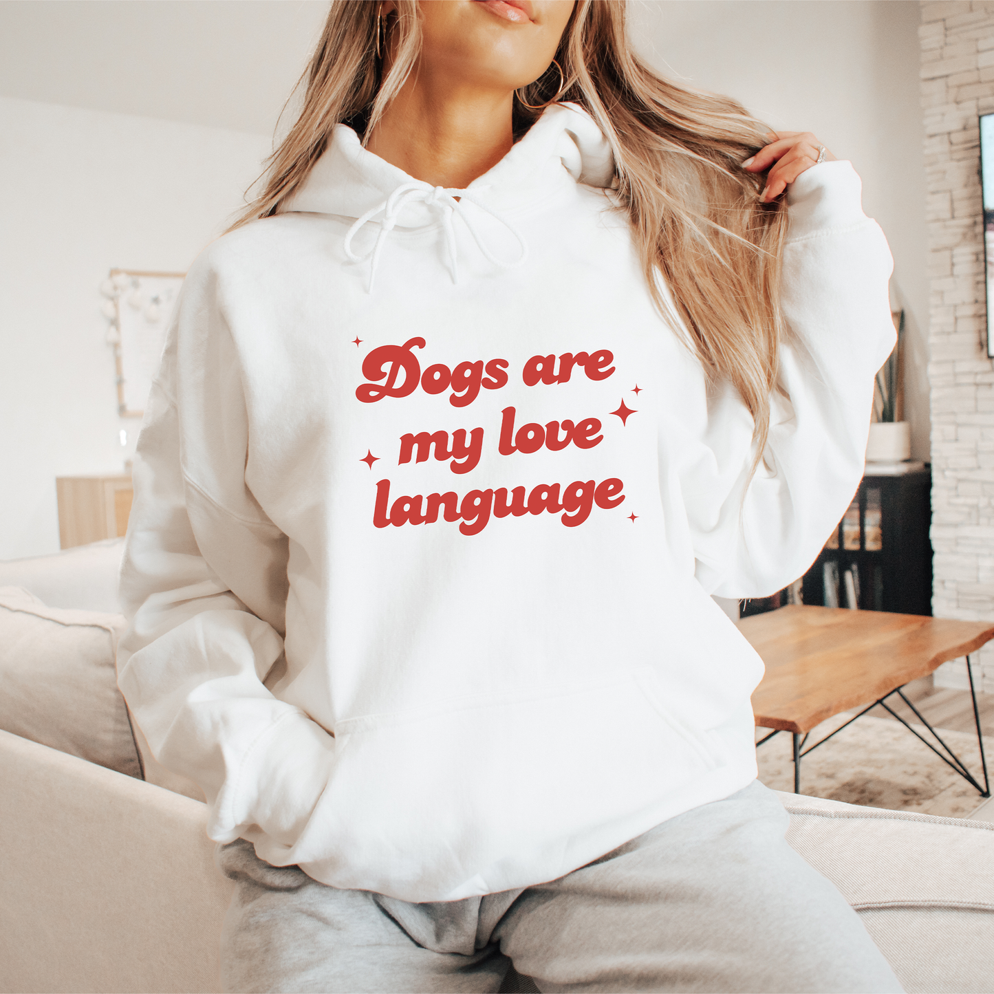 Dogs Are My love Language Sweatshirts