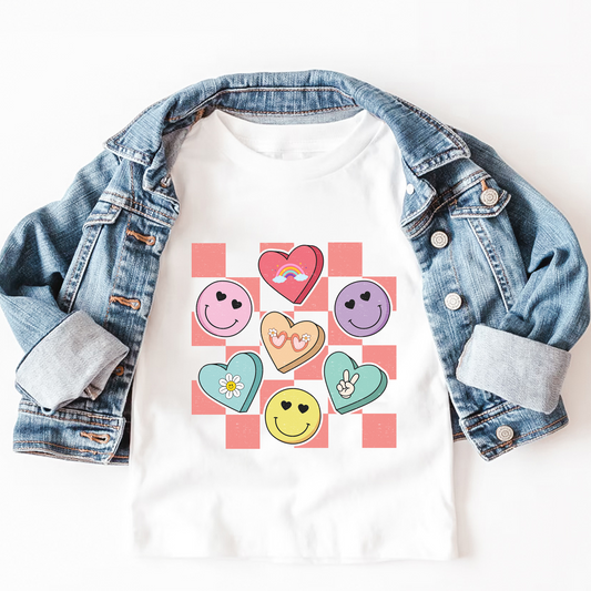 Candy Hearts Tee | Minis