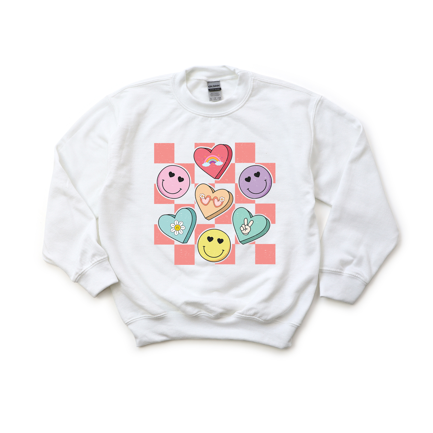 Candy Hearts Sweatshirt | Minis