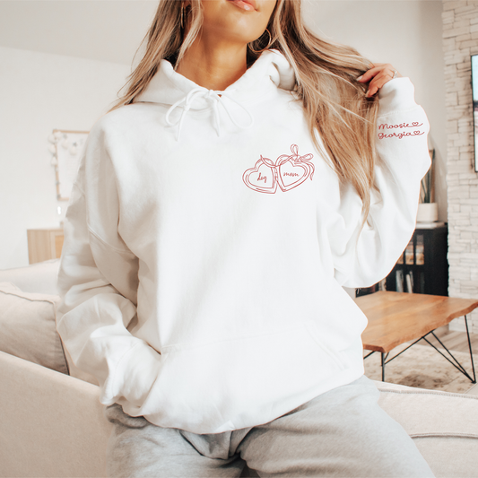 Dog Mom Locket Sweatshirts