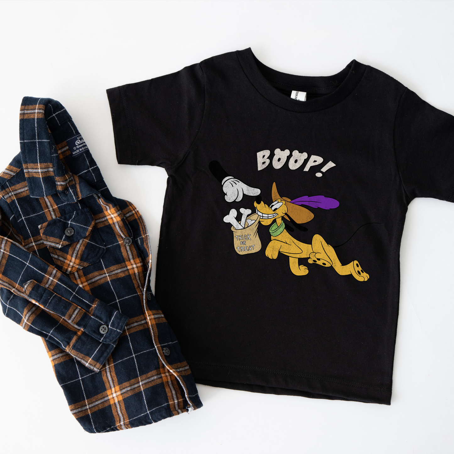Pluto Mickey Boop Tee | Minis