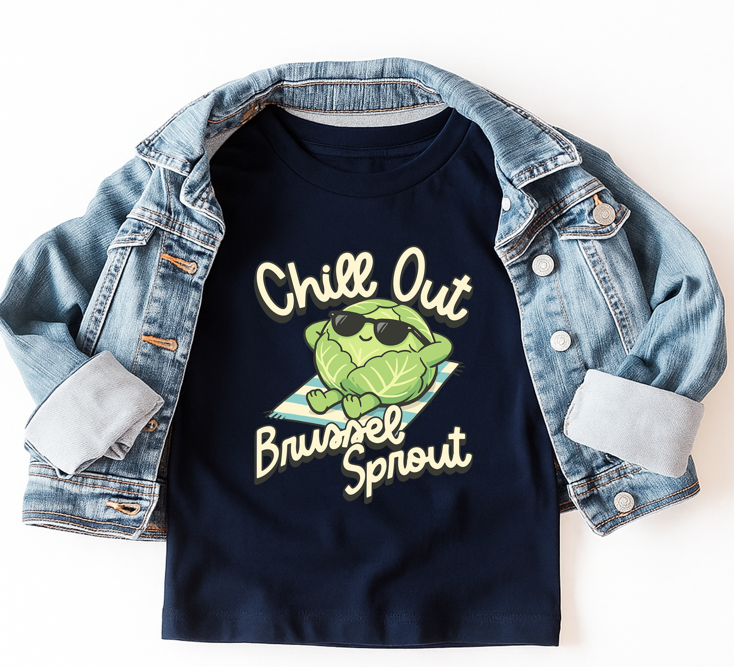Chill Out Brussel Sprout Tee | Minis