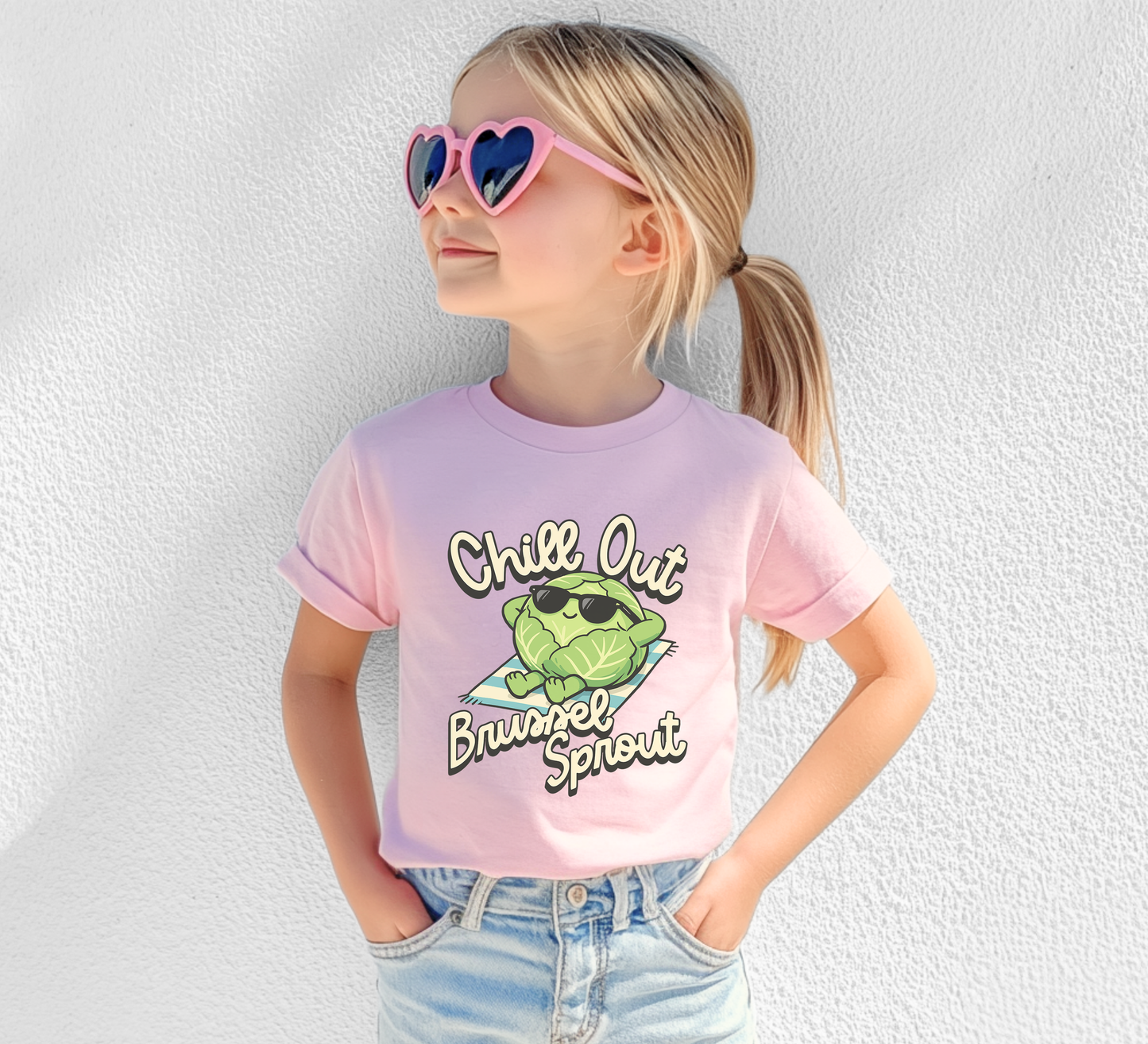 Chill Out Brussel Sprout Tee | Minis