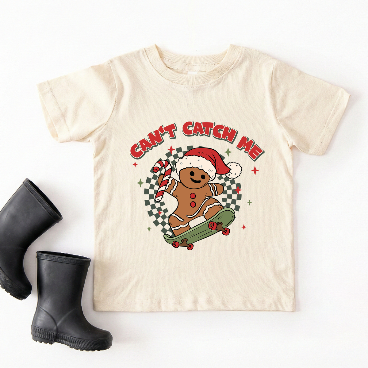 Can't Catch Me Gingerbread Tee | Minis
