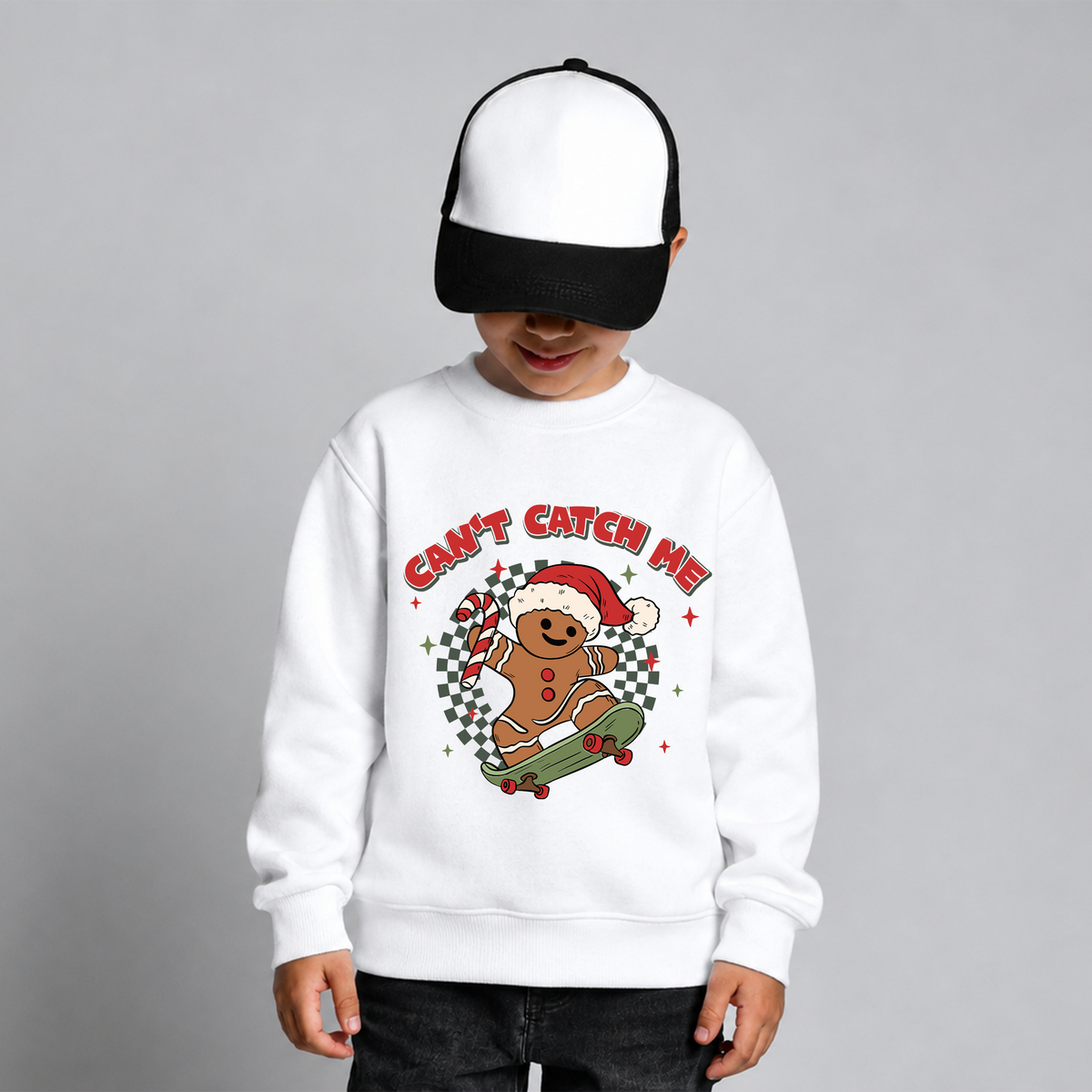 Can't Catch Me Gingerbread Longsleeve | Minis