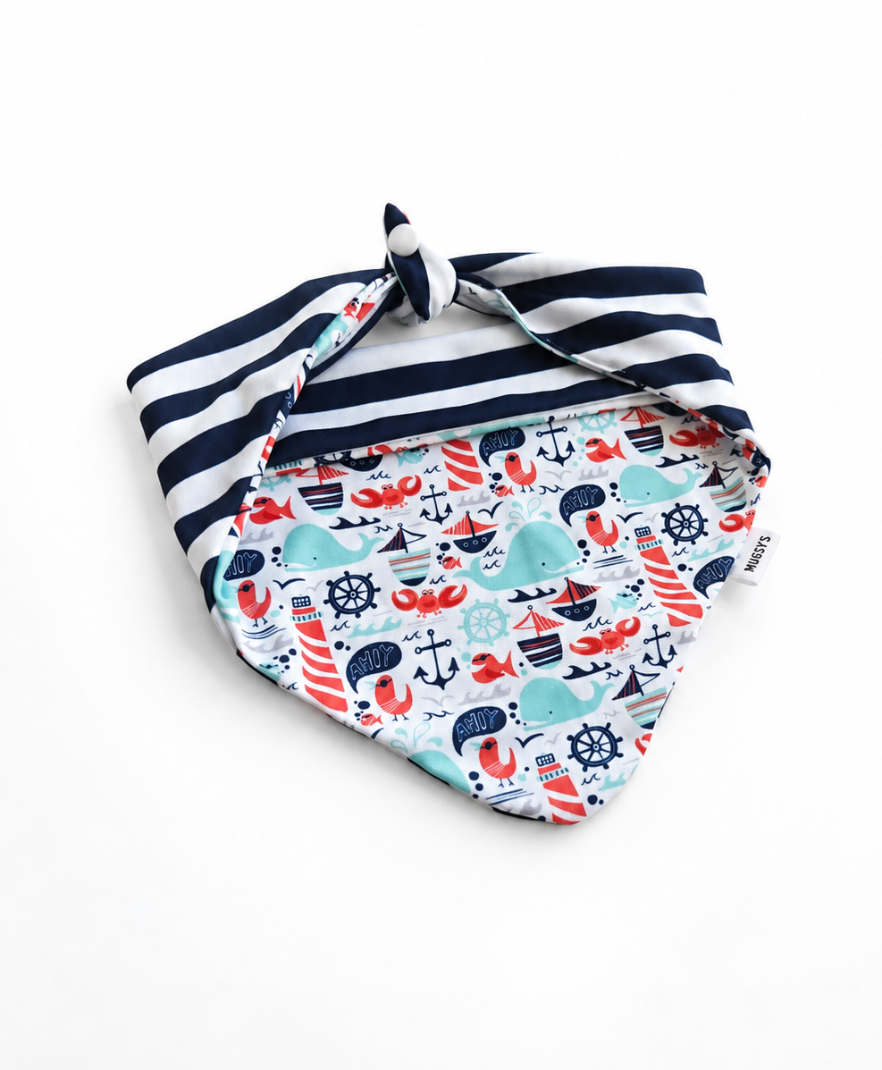 Nautical Coast - Performance Dog Bandana