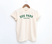 Dog Park Social Club Tee: Green Print
