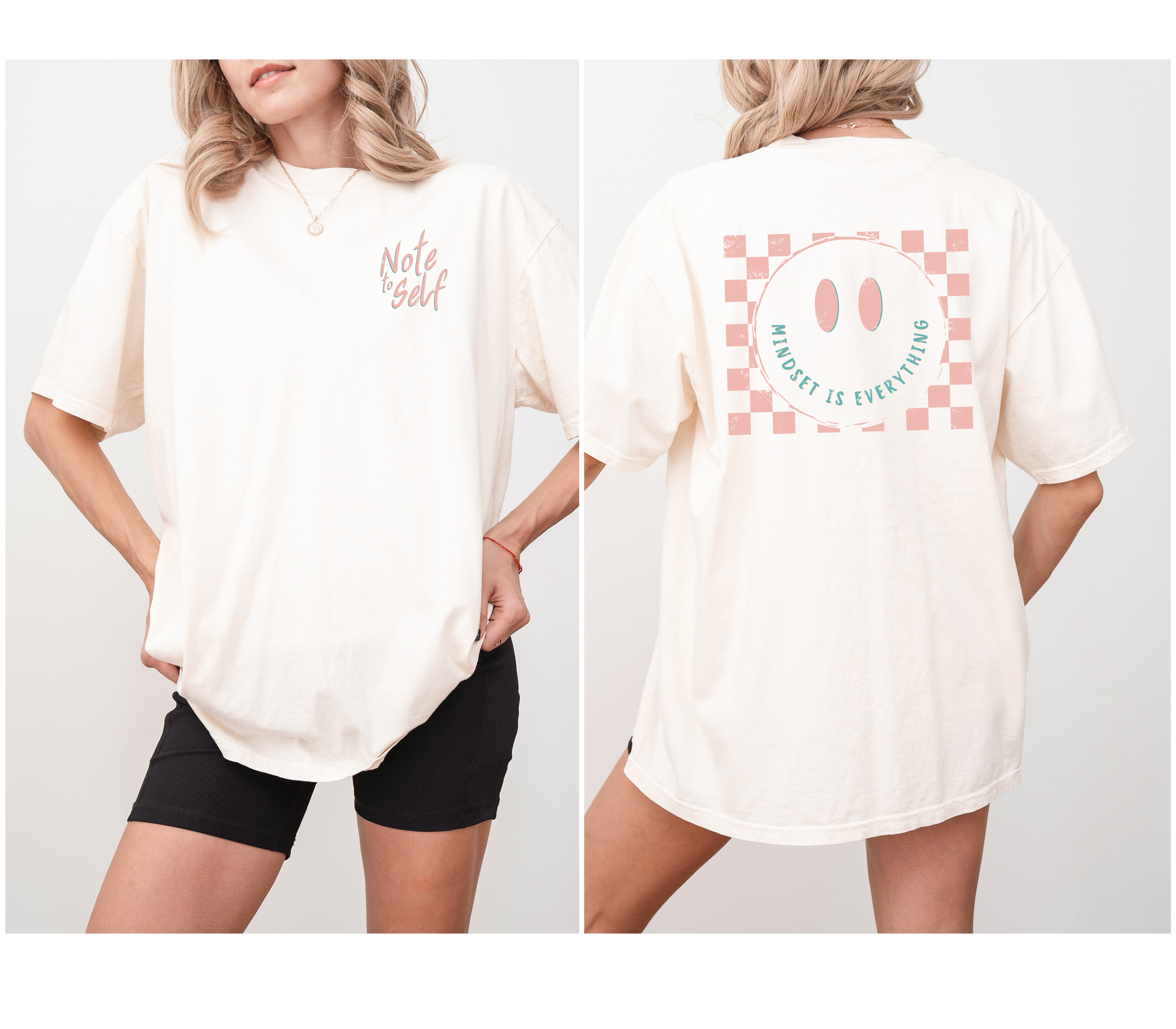 Mindset is Everything Tee | Cali Style Ivory
