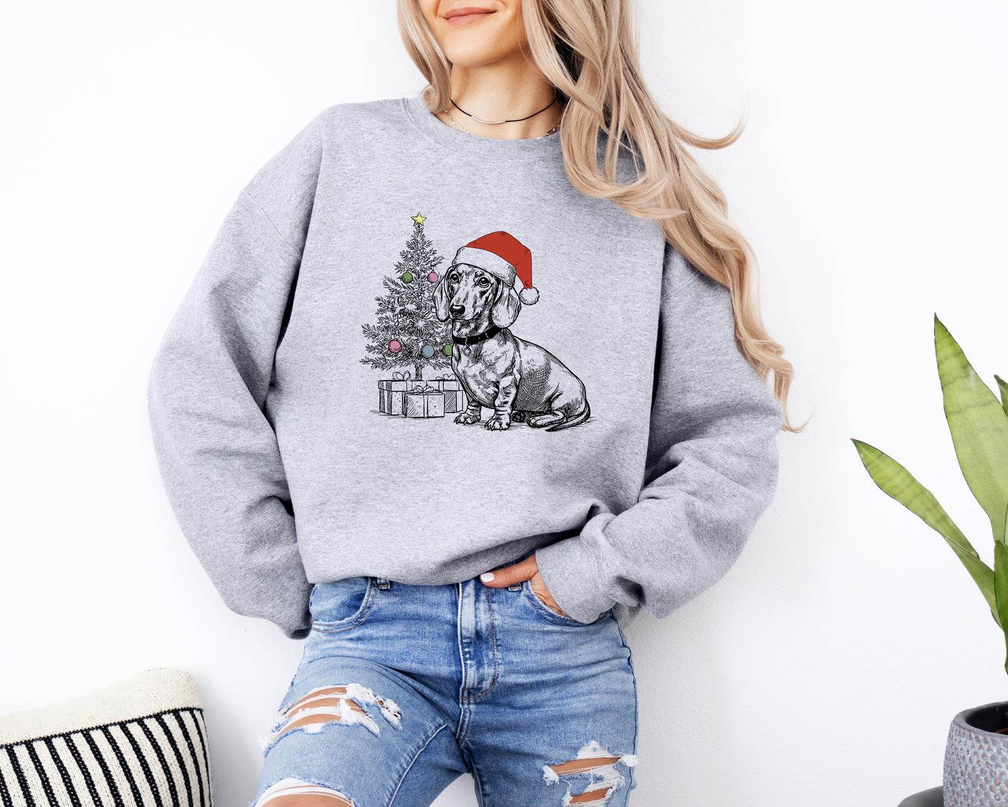 Christmas Pup Sweatshirts