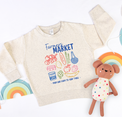 Farmers Market Sweatshirt | Minis