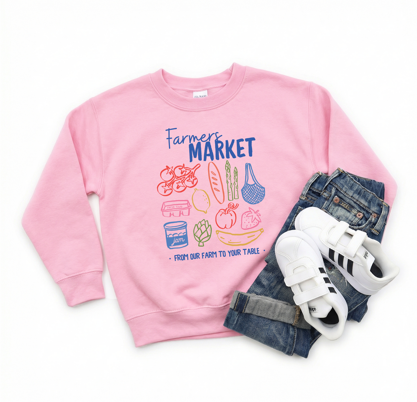 Farmers Market Sweatshirt | Minis