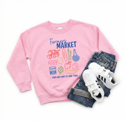 Farmers Market Sweatshirt | Minis