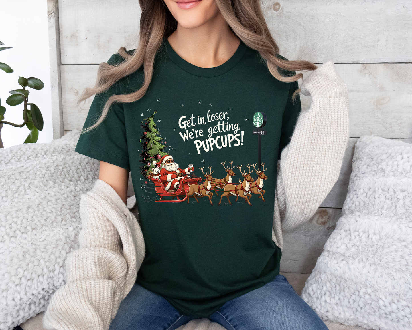 Get in Loser PupCup Tee