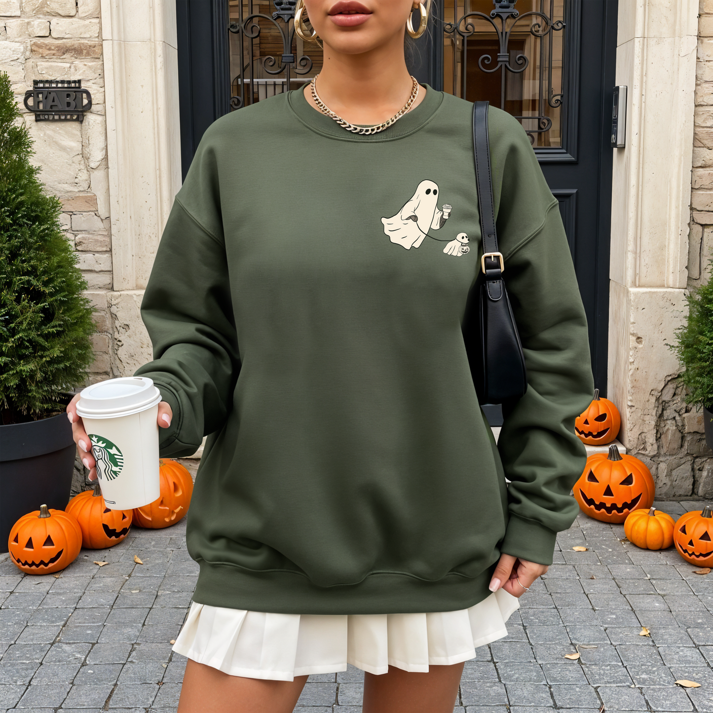Ghoul's Best Friend Pocket Sweatshirt