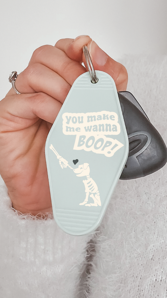 Boop! Motel Keychains