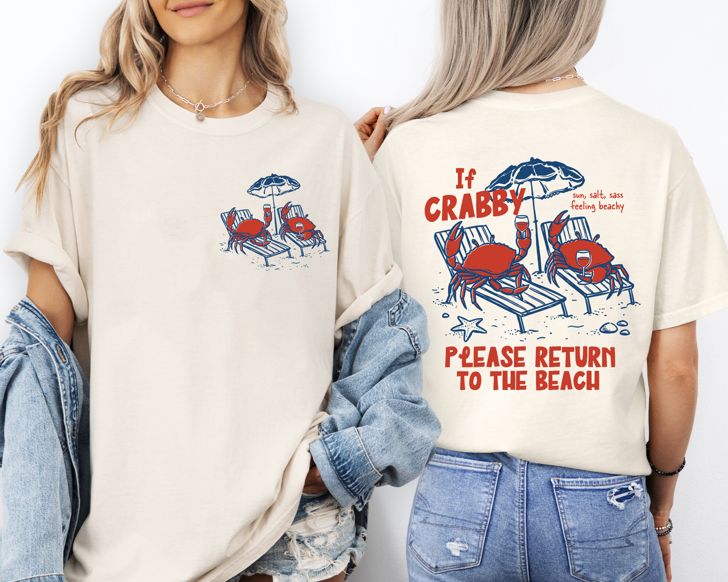 Crabby Beach Tee
