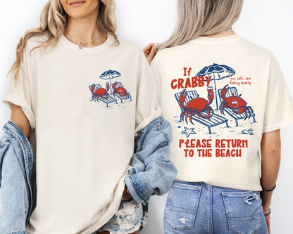 Crabby Beach Tee