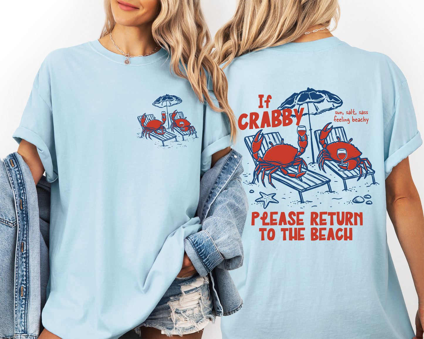 Crabby Beach Tee