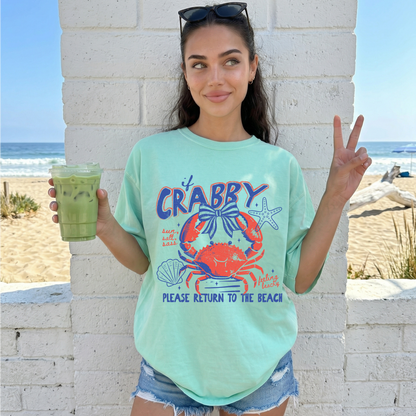 If Crabby Beach Tee