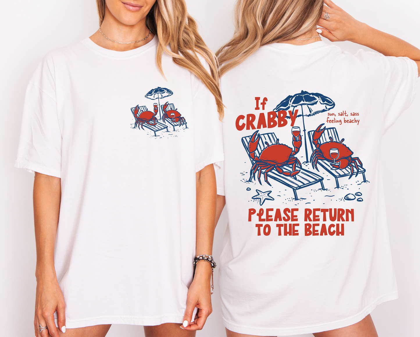 Crabby Beach Tee