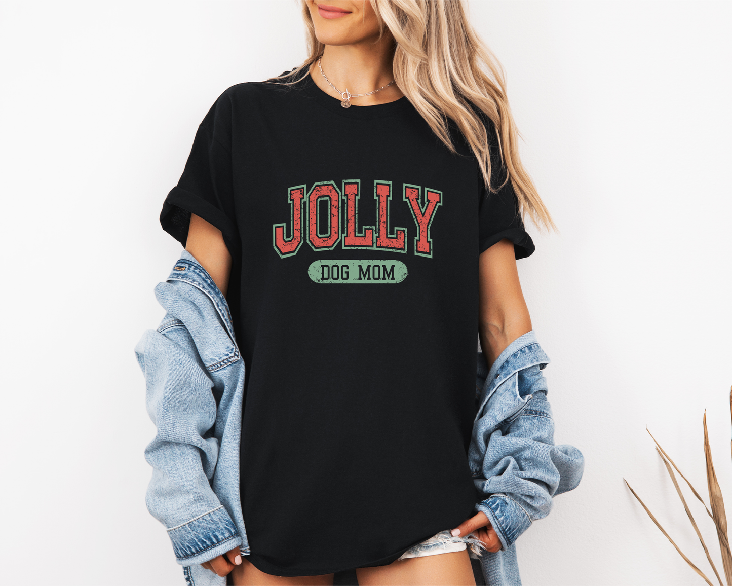 Jolly Dog Mom Tee