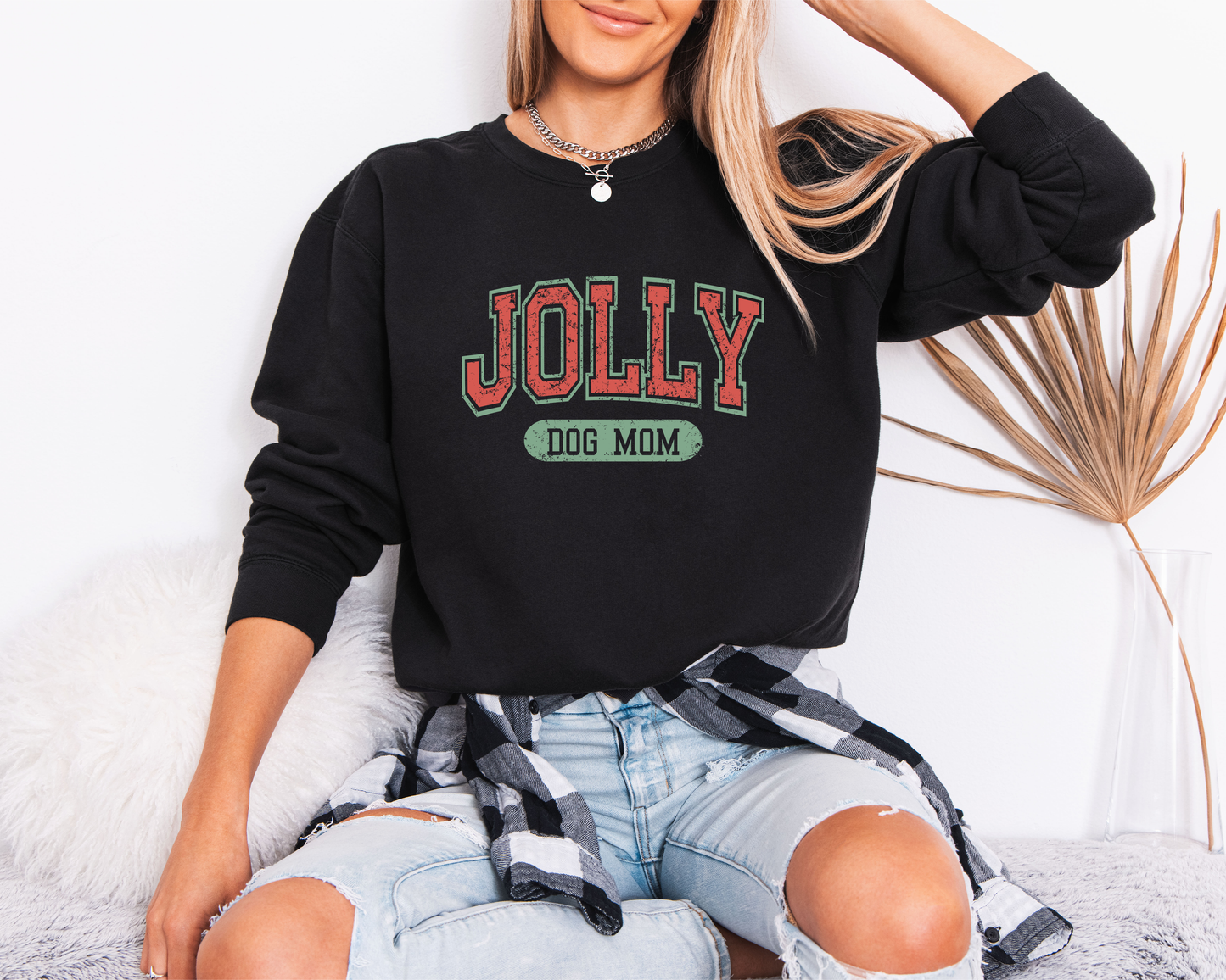 Jolly Dog Mom Sweatshirts