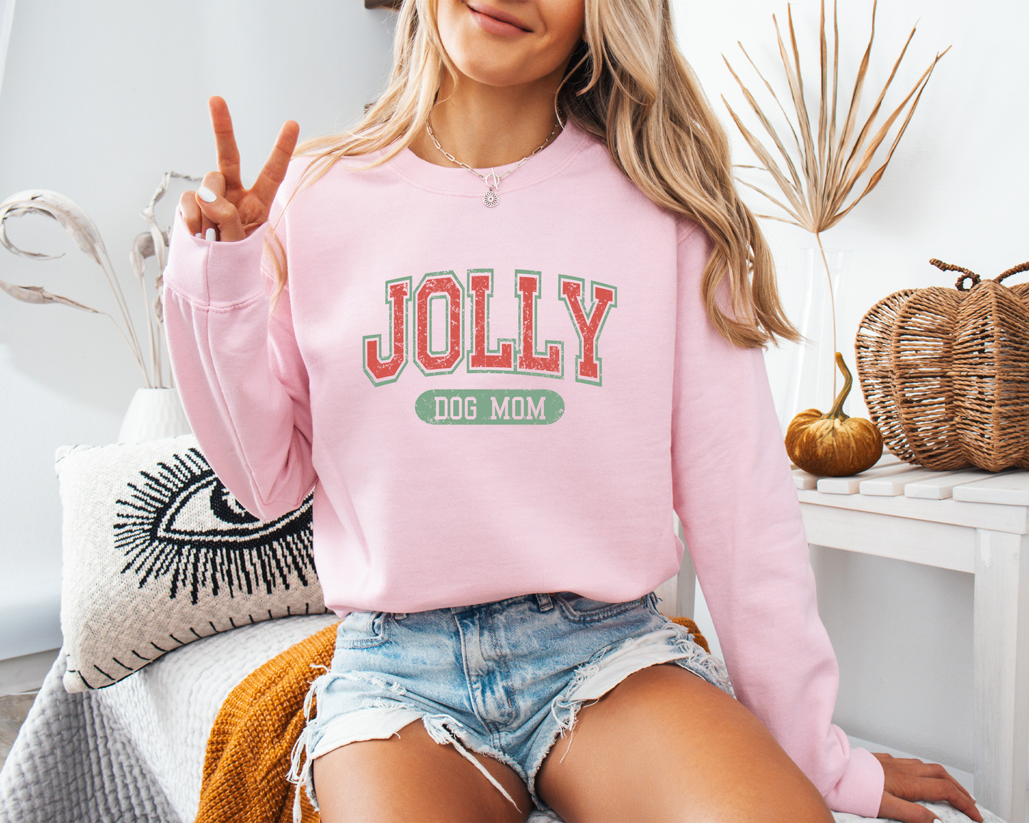 Jolly Dog Mom Sweatshirts