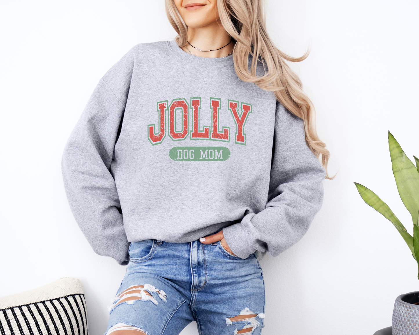 Jolly Dog Mom Sweatshirts