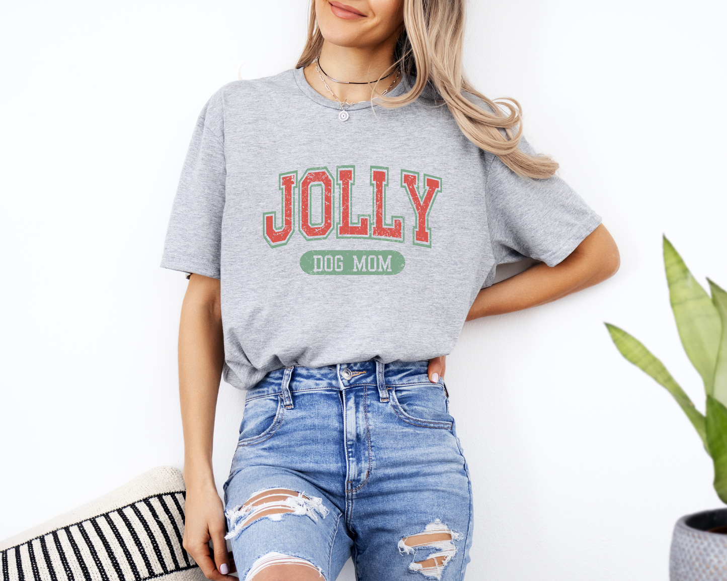 Jolly Dog Mom Tee