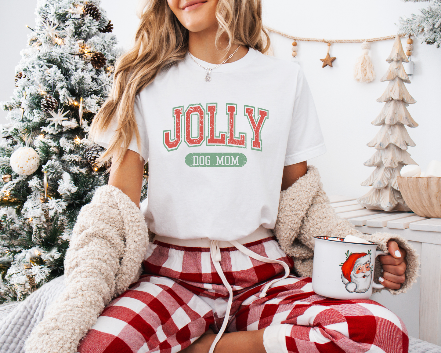 Jolly Dog Mom Tee