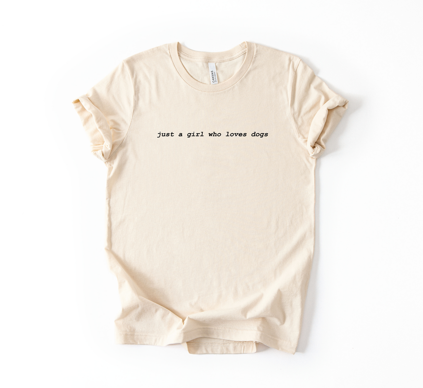 Just a Girl Who Loves Dogs Tee