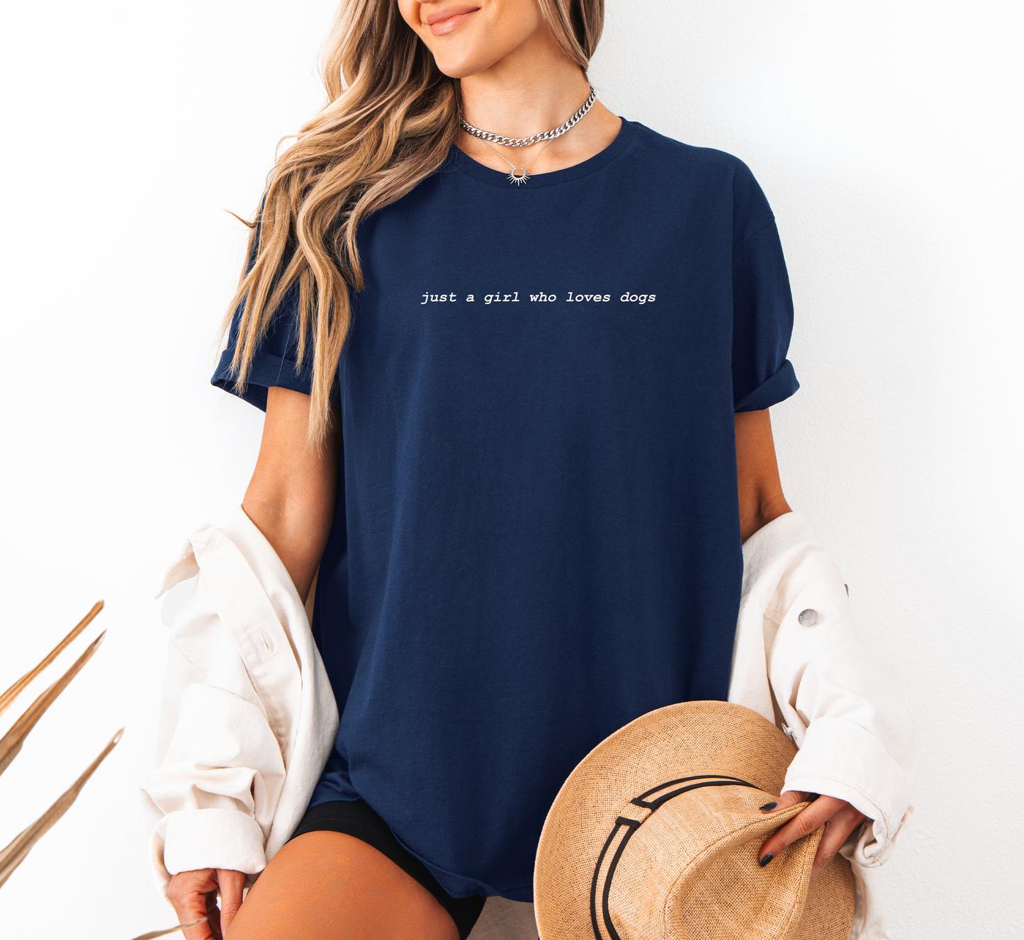 Just a Girl Who Loves Dogs Tee