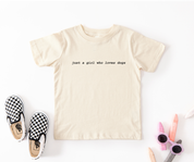Just a Girl Who Loves Dogs Tee | Minis