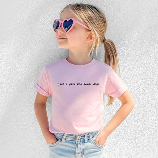 Just a Girl Who Loves Dogs Tee | Minis