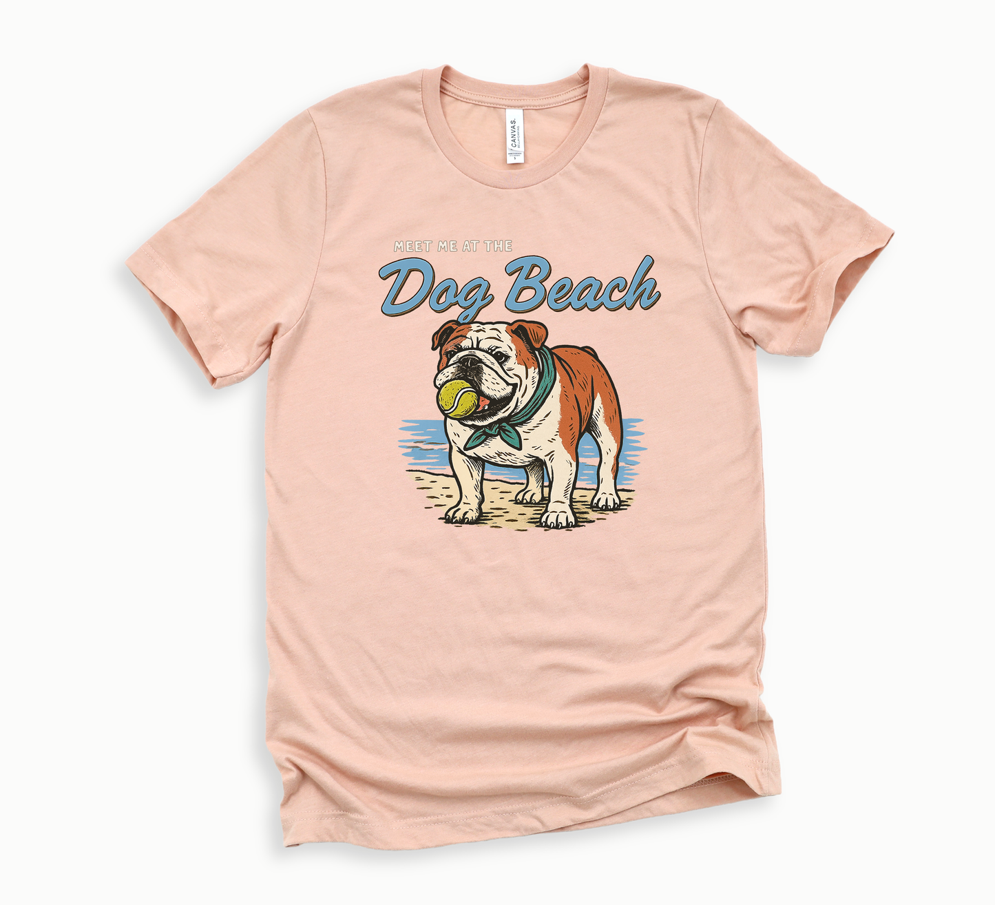 Dog Beach Bulldog Tee